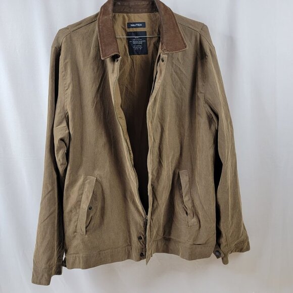 Nautica Men’s XXL Barn Jacket | Corduroy Collar | Classic Field Style - Picture 9 of 11